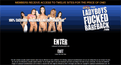 Desktop Screenshot of ladyboysfuckedbareback.com